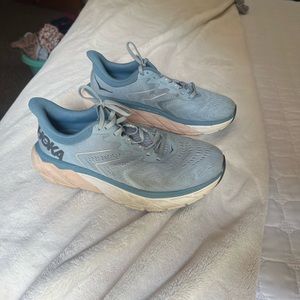 Blue Hoka Running Shoes